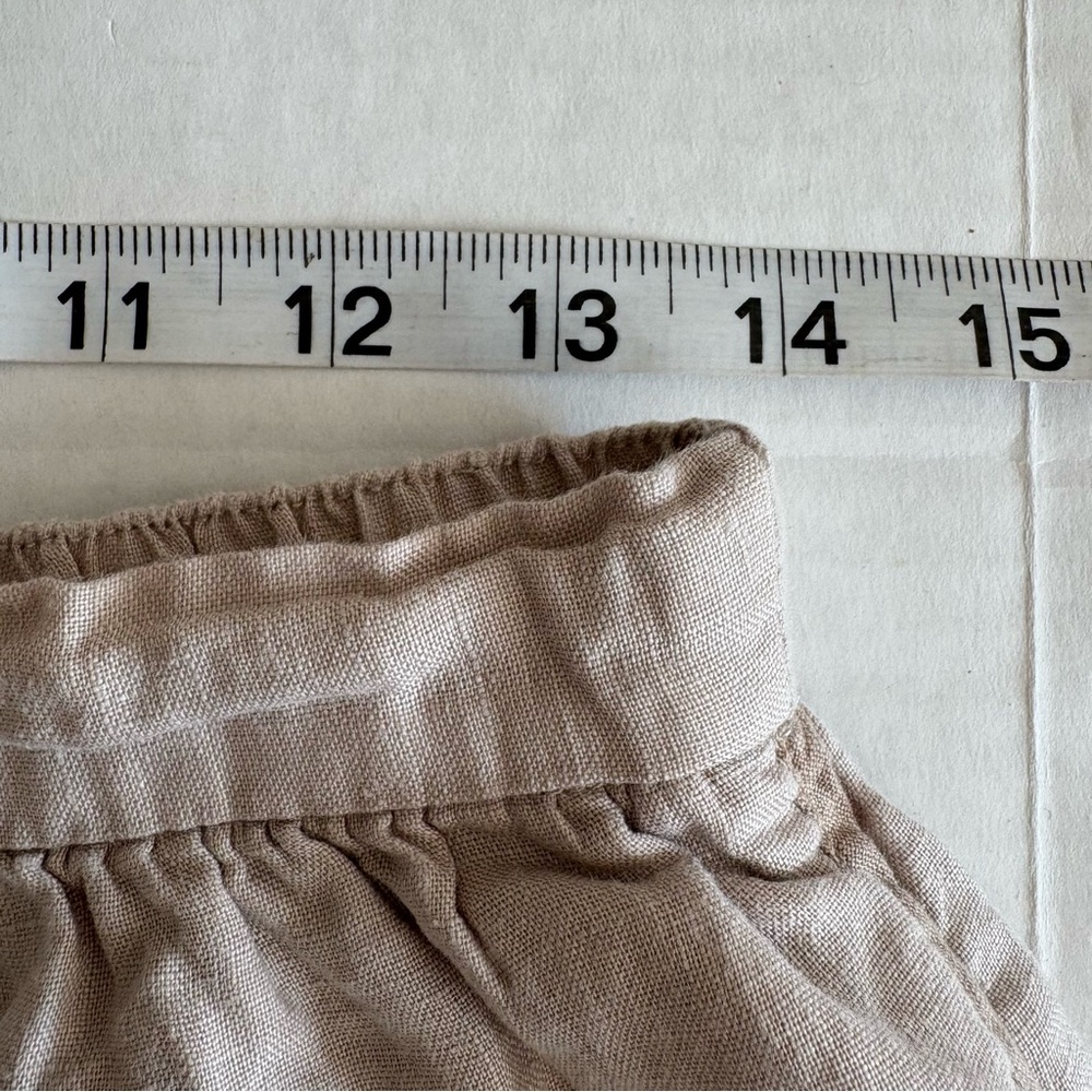 Zara linen pull on shorts size small - Picture 14 of 16